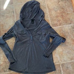 Marmot hoodie button up Excellent used condition